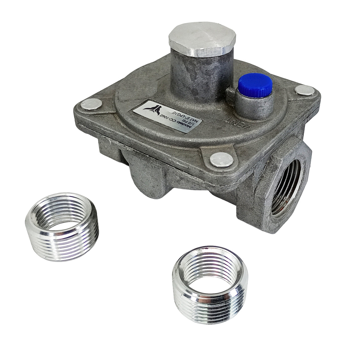 CC-1062 - Cooking Controls - Regulador Gas Natural y LP diamtero 3/4 Npt