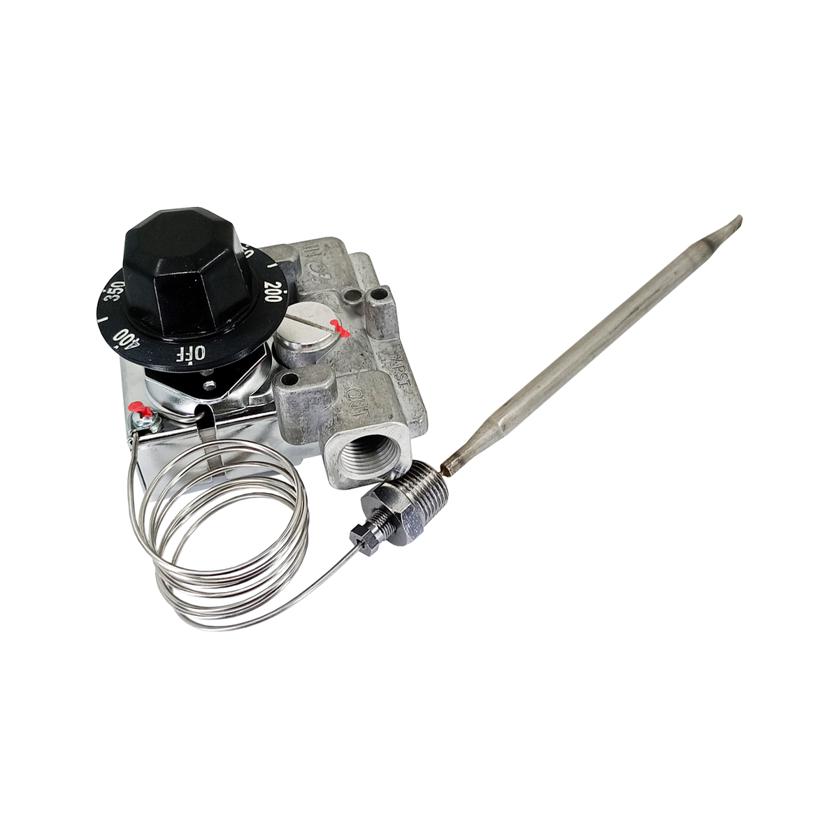 CC-1073 - Cooking Controls - Termostato paso de gas Freidora entrada 3/8 rosca 3/8" npt Rango 200 - 400°F