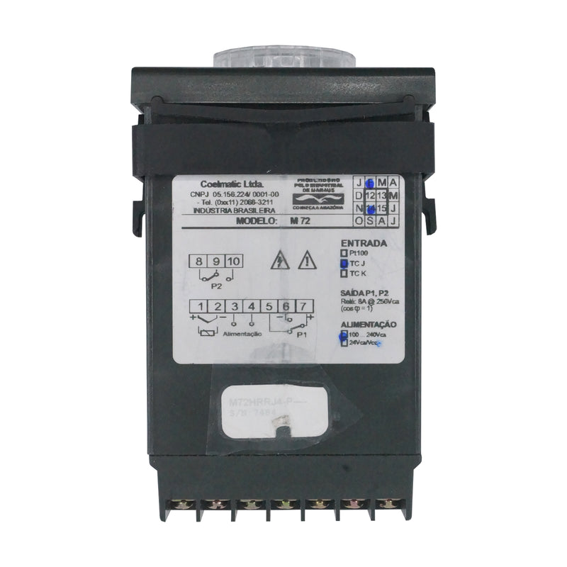 M72HRRJ4-P - Coel - Control de temperatura analogo 72x72MM  Rango 50-450°c