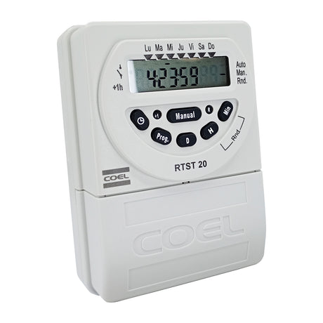 RTST-20HR-S - Coel - Temporizador timer semanal de horarios montaje riel din