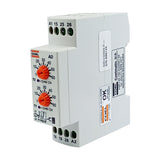 Temporizador cíclico regulable 2 Relevadores  escala 1-60 segundos 120V