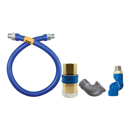 16100BPQS-48 - Dormont - Manguera para gas 1" con conector , Swivel y Codo