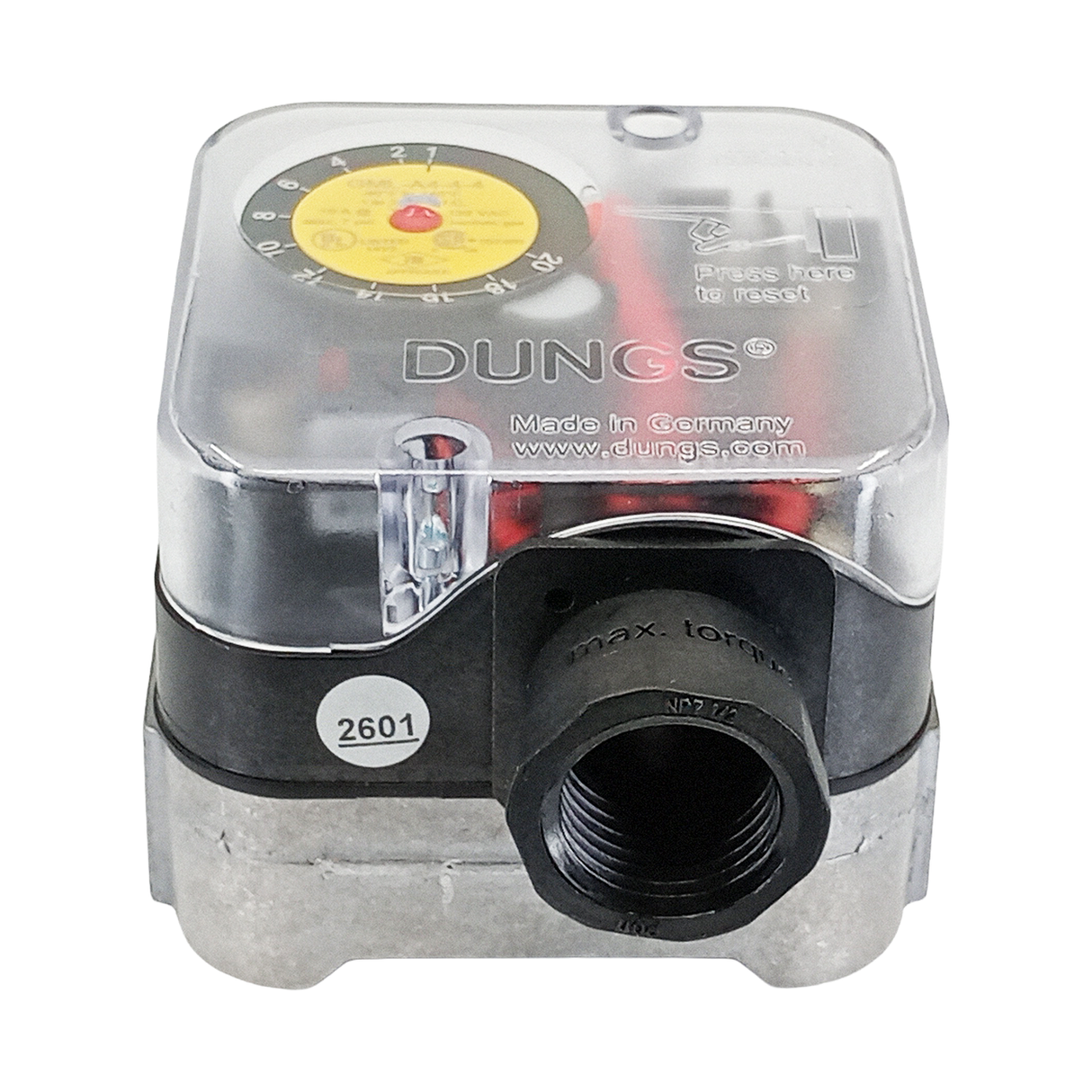 GML-A4-4-4 - Dungs - Switch de presión para gas-aire 1-20Wc