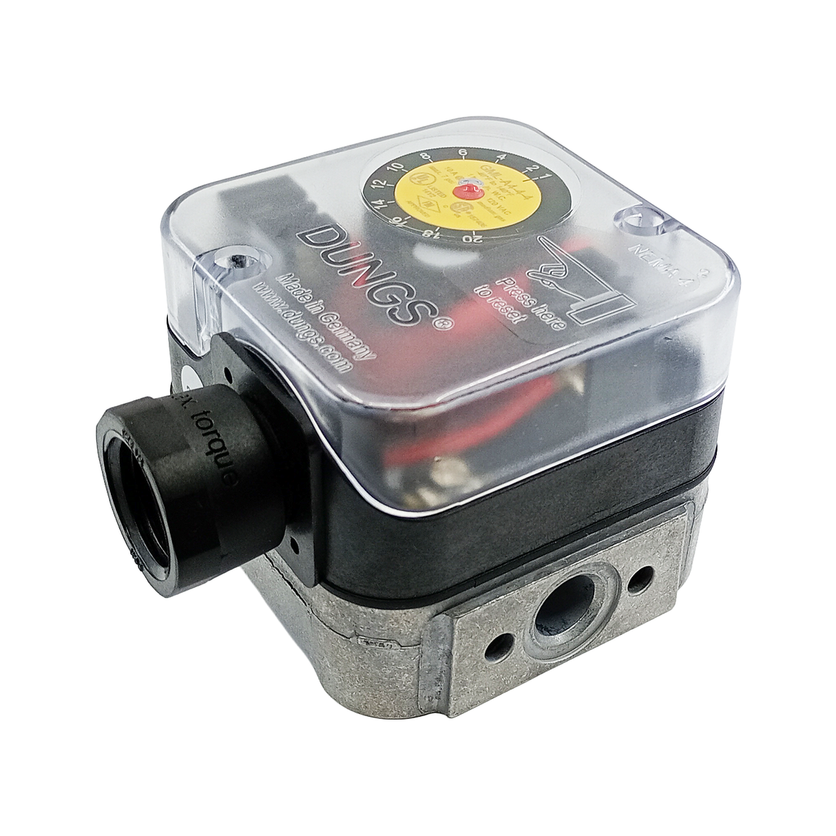 GML-A4-4-4 - Dungs - Switch de presión para gas-aire 1-20Wc