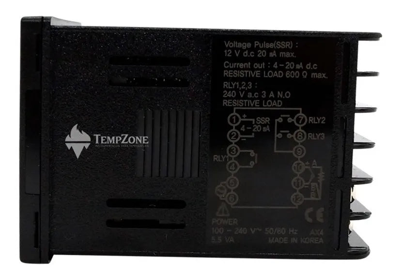 AX4-1A - Hanyoung - Control de temperatura digital 1/16 din