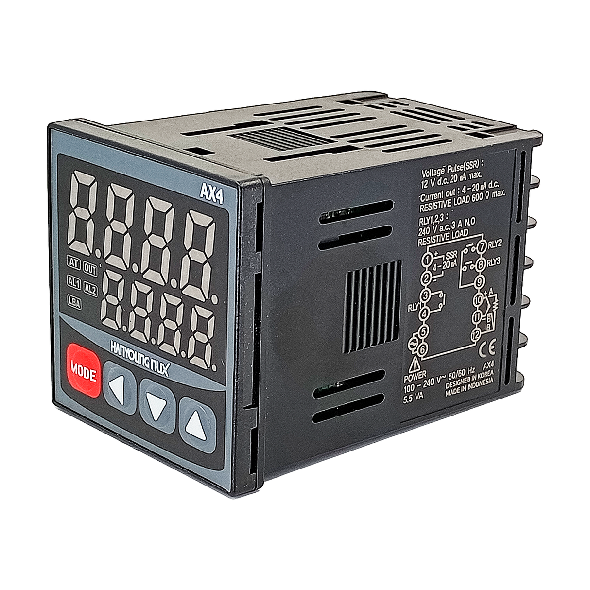 AX4-4A - Hanyoung - Control de temperatura digital 1/16 din