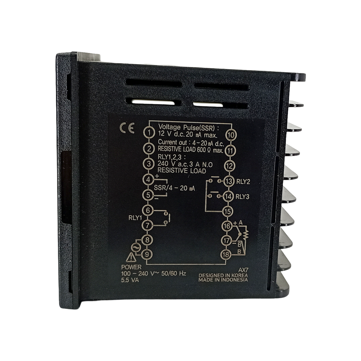 AX7-1A - Hanyoung - Control de temperatura digital 72x72