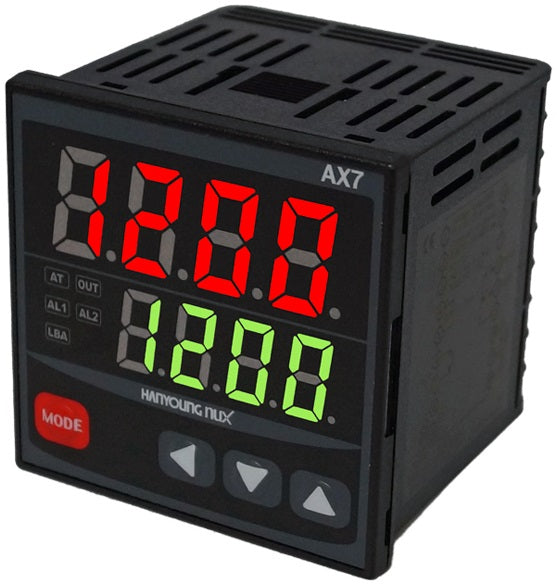 AX7-2A - Hanyoung - Control de Temperatura digital 72x72mm