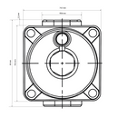 CC-1062-Cooking Controls - Regulador Gas Natural y LP   diamtero 3/4 Npt