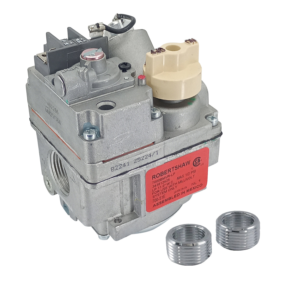 700-515 - Robertshaw - Valvula Milivolts 3/4 NPT Gas LP serie 7000 unikit