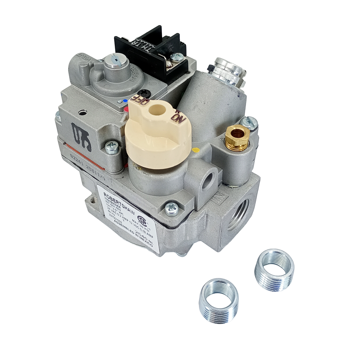 700-409 - Robertshaw - Válvula de gas combinada de 1/2" x 1/2" (240.000)