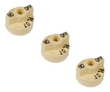 RS-2001 - Robertshaw - Kit de 3 perillas beige para válvula serie 7000