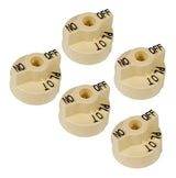 RS-2002 - Robertshaw - Kit de 5 perillas beige para válvula serie 7000