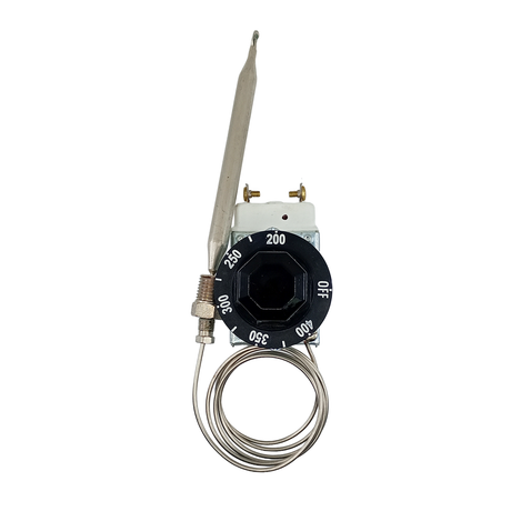 RS-2013 - Robertshaw - Termostato milivolt RX-1-36 rosca 1/4 NPT con perilla 200-400