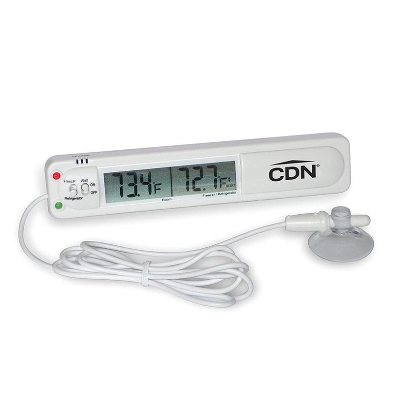 TA20 - CDN - Termometro Digital 2 Pantallas  Sensor Ventosa  -50 a 70°C