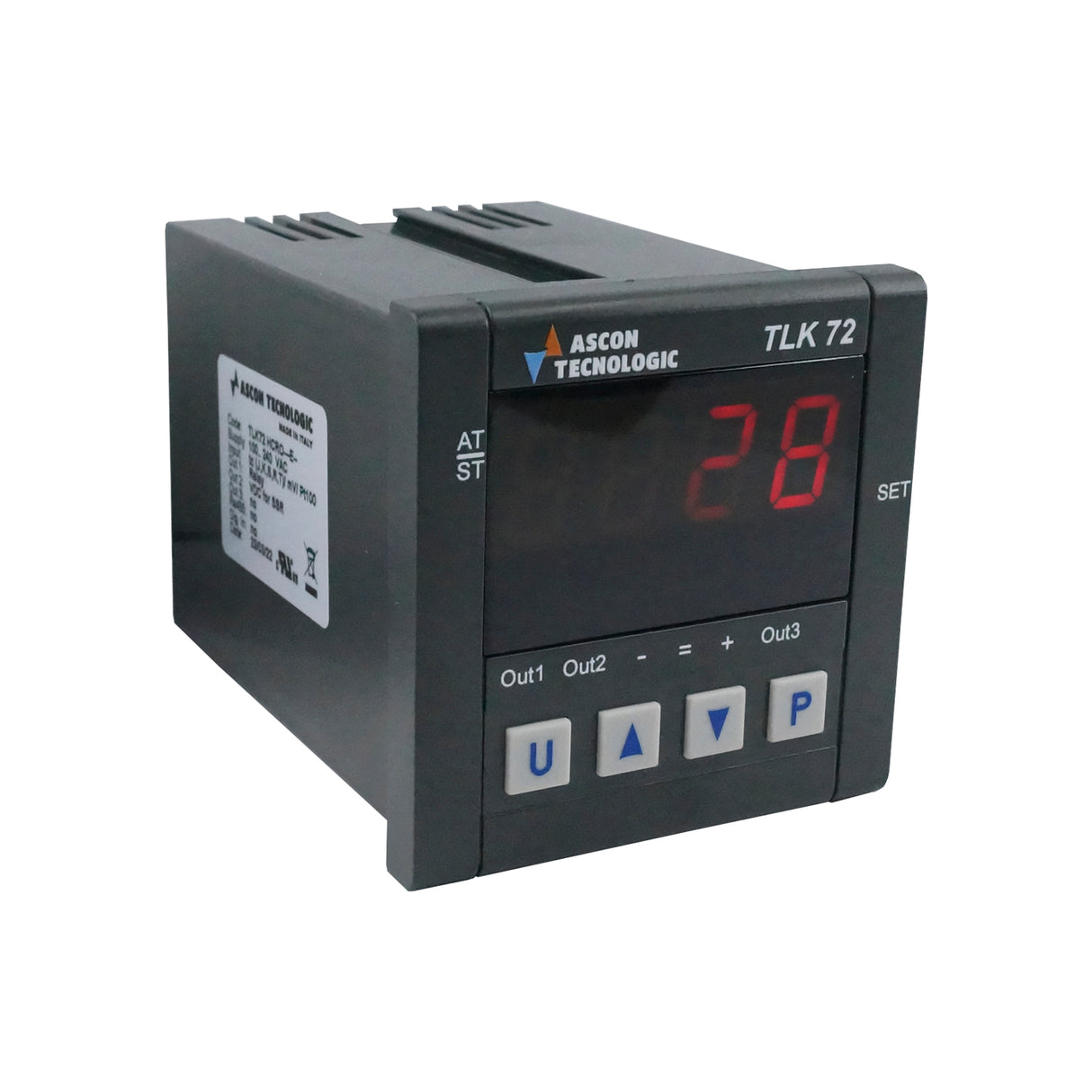 TLK72 - Coel - Control de Temperartura   Ascon Tecnologic  72 * 72 mm