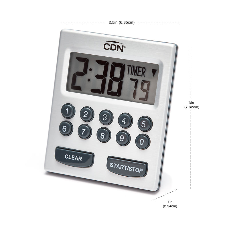 TM30- CDN - Temoprizador Digital 10 hrs Min Seg  Audible Vibracion