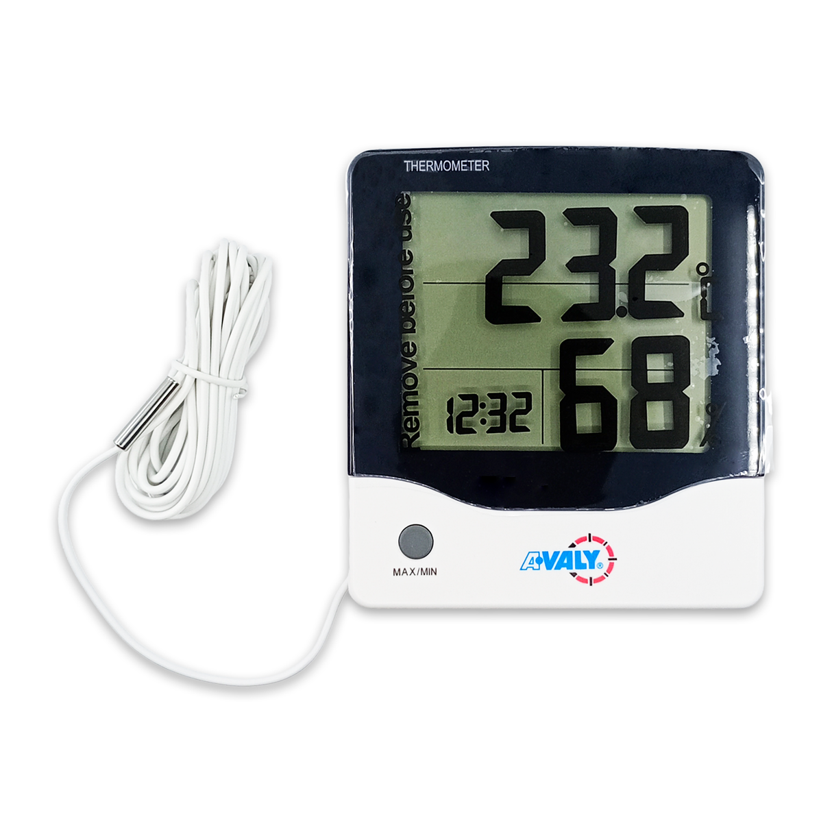 VA-EDT-1-55 - Avaly - Termohigrometro interior 0-50°c/exterior -50 a 70°c humedad 10-99%