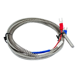 TSJ316X1E200FM - Tempzone - Termopar tipo J standard 2mt forro de malla
