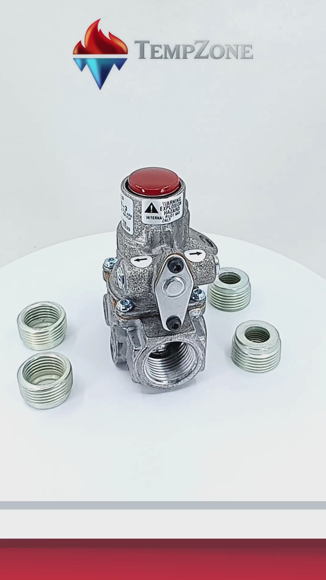 H15DA-3C - Baso - Válvula Pilotstatica  Automatica Shut Off 3/4 Npt