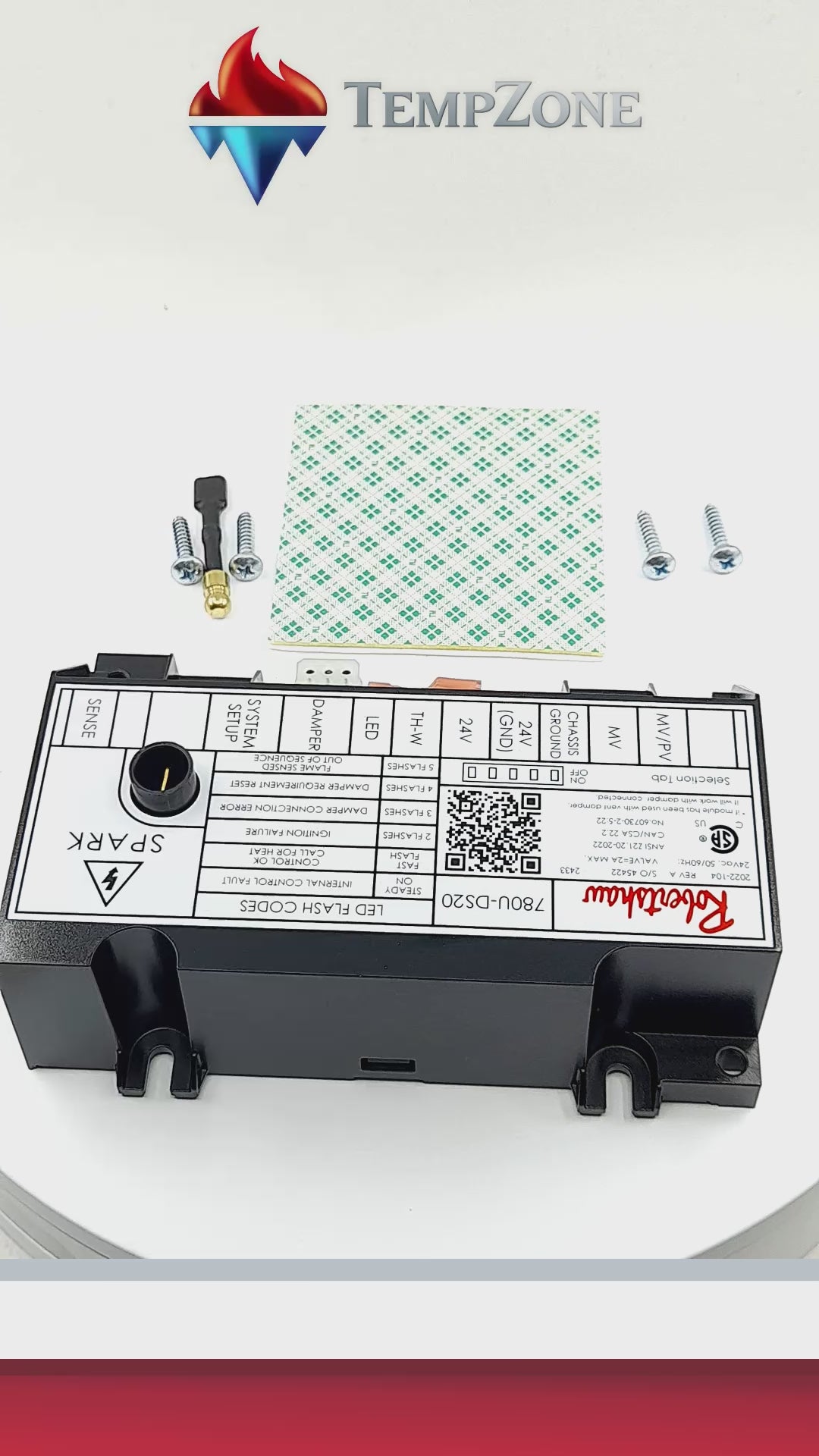 780U-DS20 - Robertshaw - Modulo Ignición Universal Chispa Directa