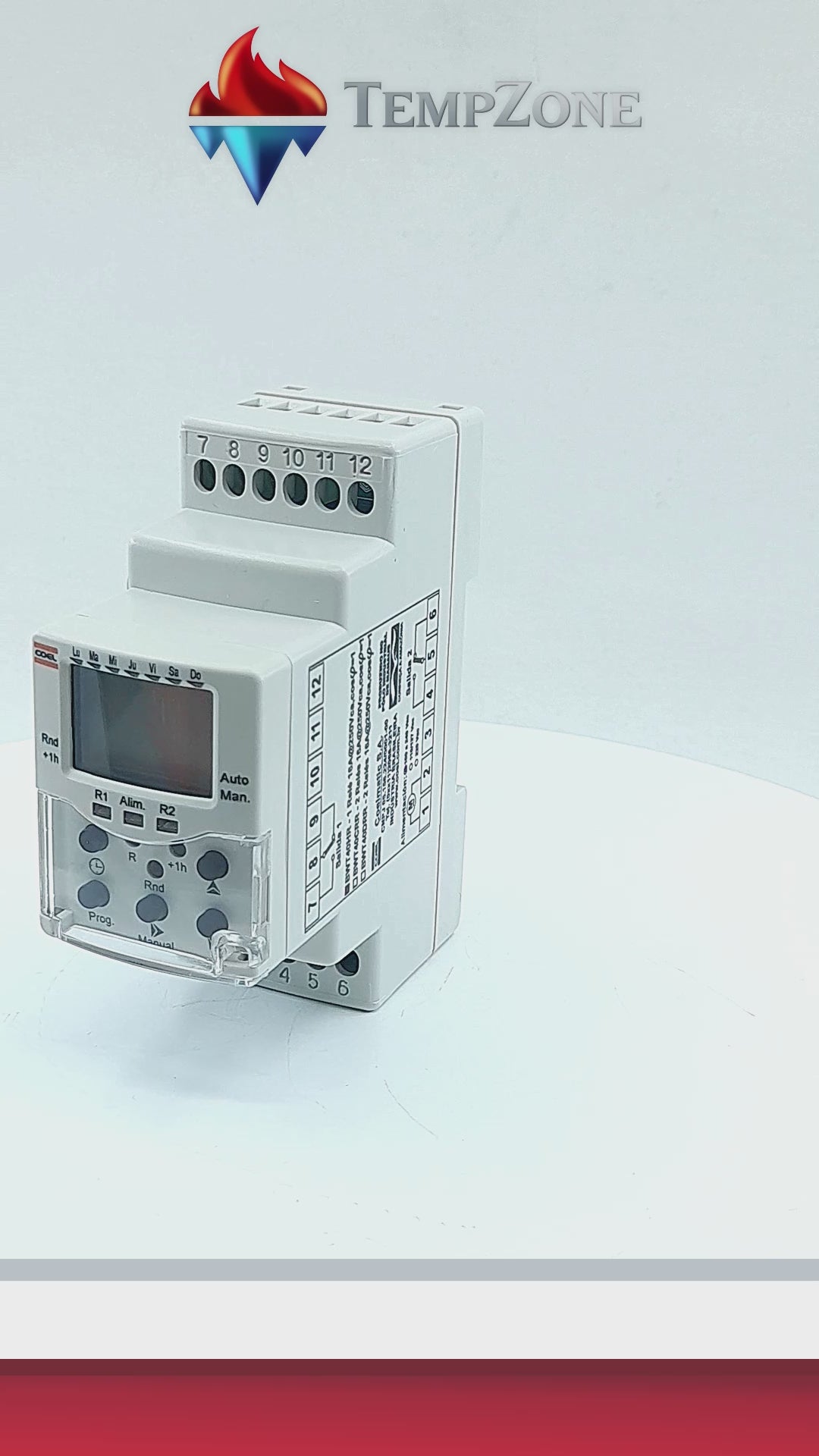 BWT40HR - Coel - Interruptor de horario bateria recargable