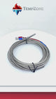 TSJ316X1E500FM - Tempzone - Termopar tipo J standard 5mt forro de malla