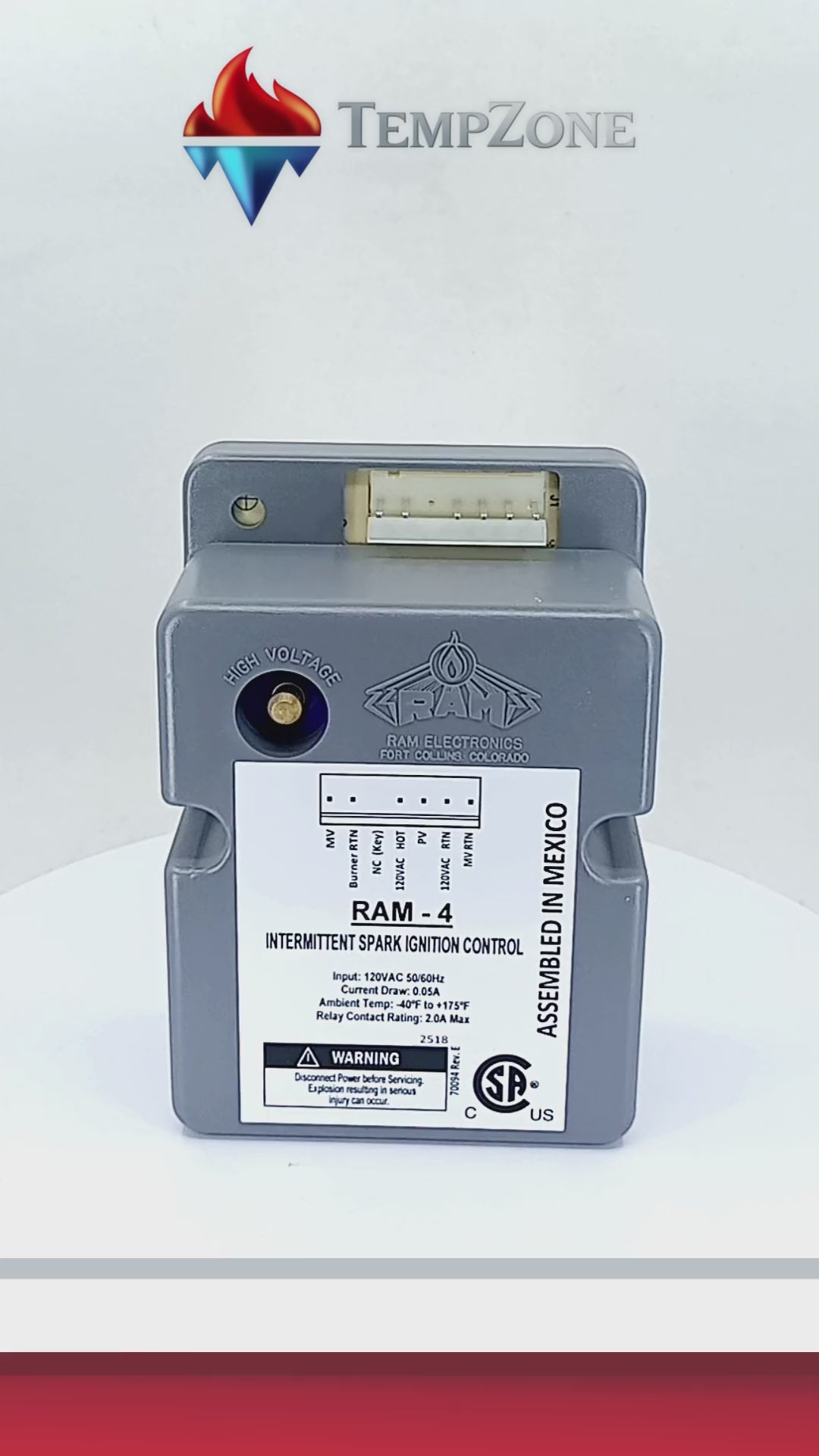 790-400 - Robertshaw - Módulo de ignición salida a chispa RAM-4