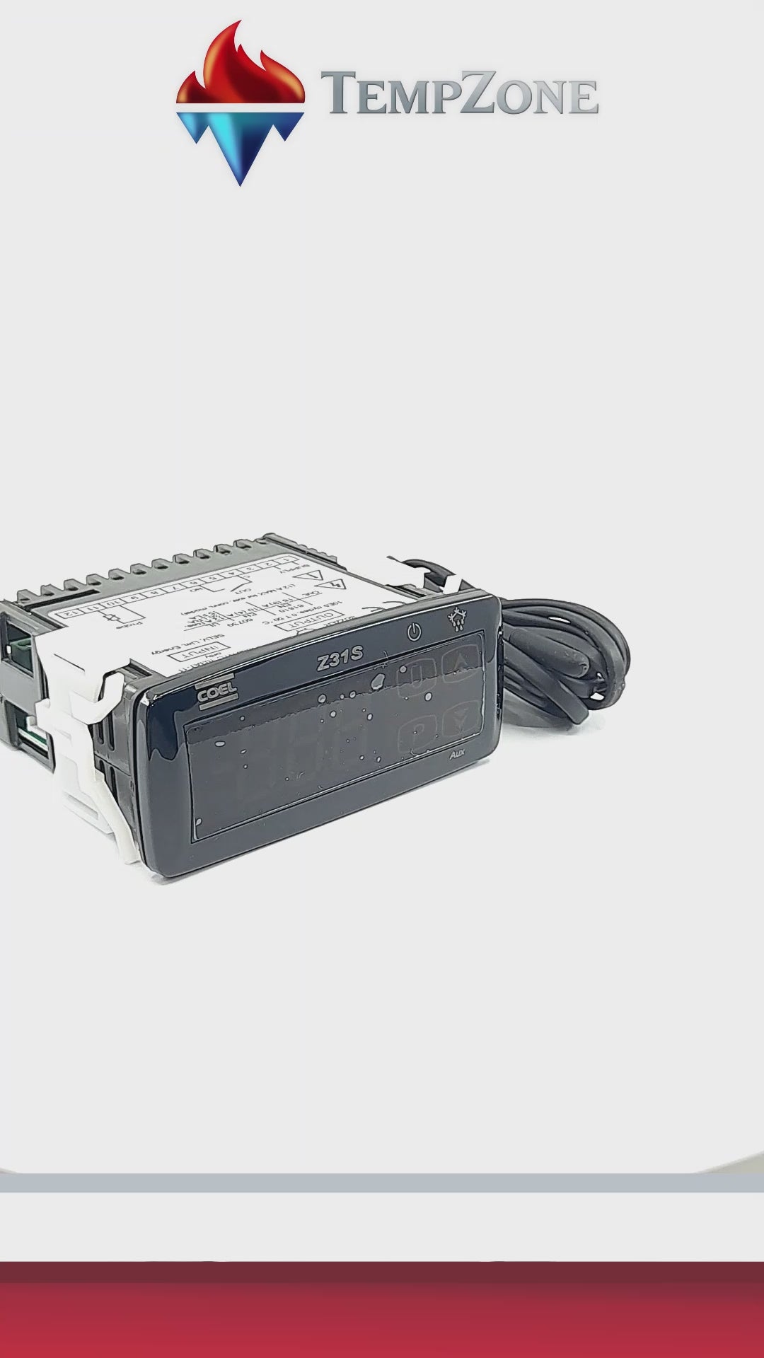 Z31S-HRB-BA-SCOF1 - Coel - Termostato Digital Coel Z31s-hrb Display Azul Nevemex