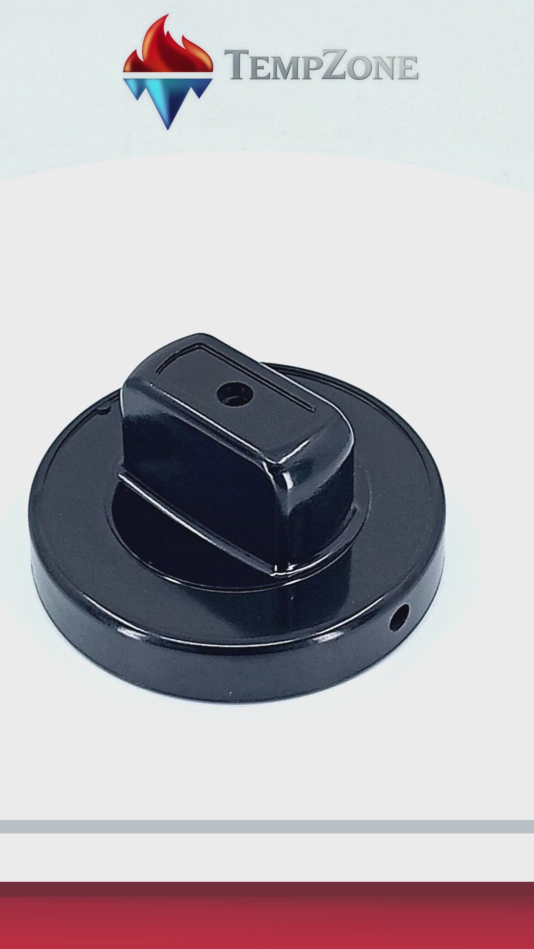 CC-1011 - Cooking Controls - Perilla negra para termostato