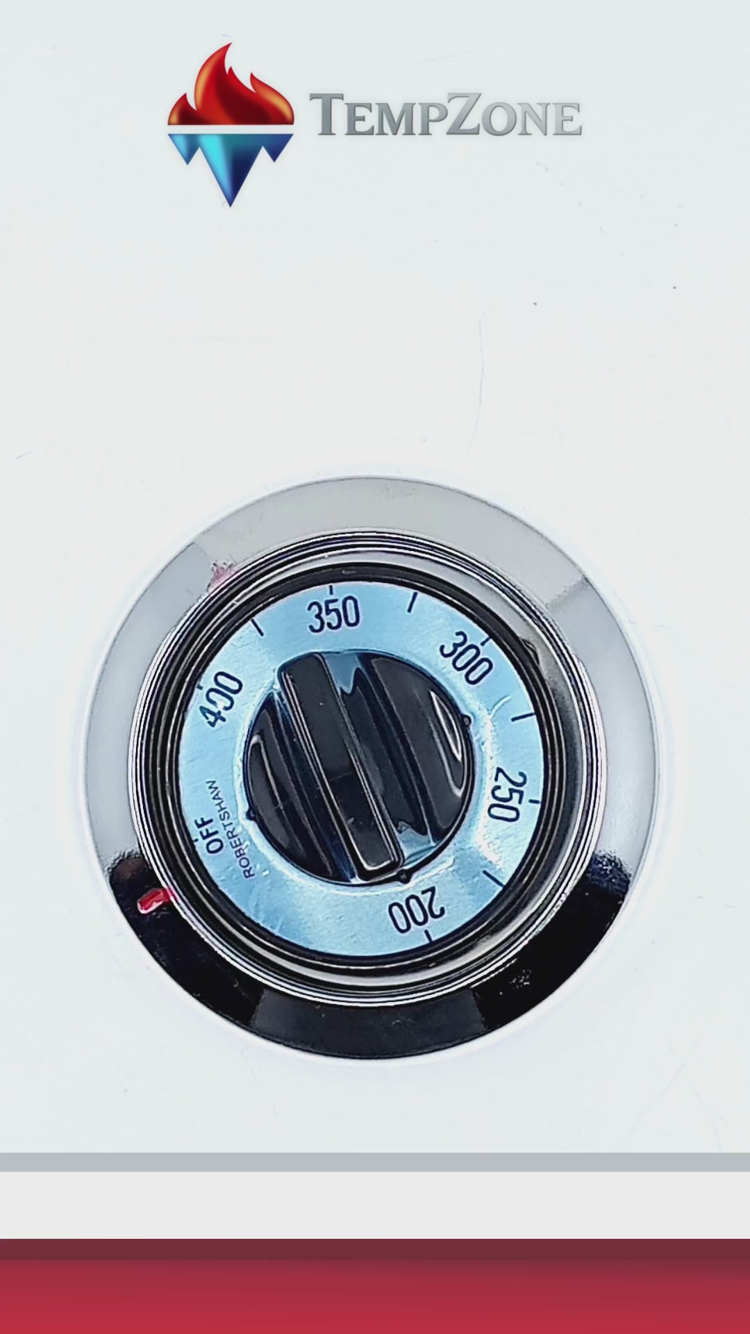 4595-083 - Robertshaw - Perilla y bisel para termostato milivolts 200-400