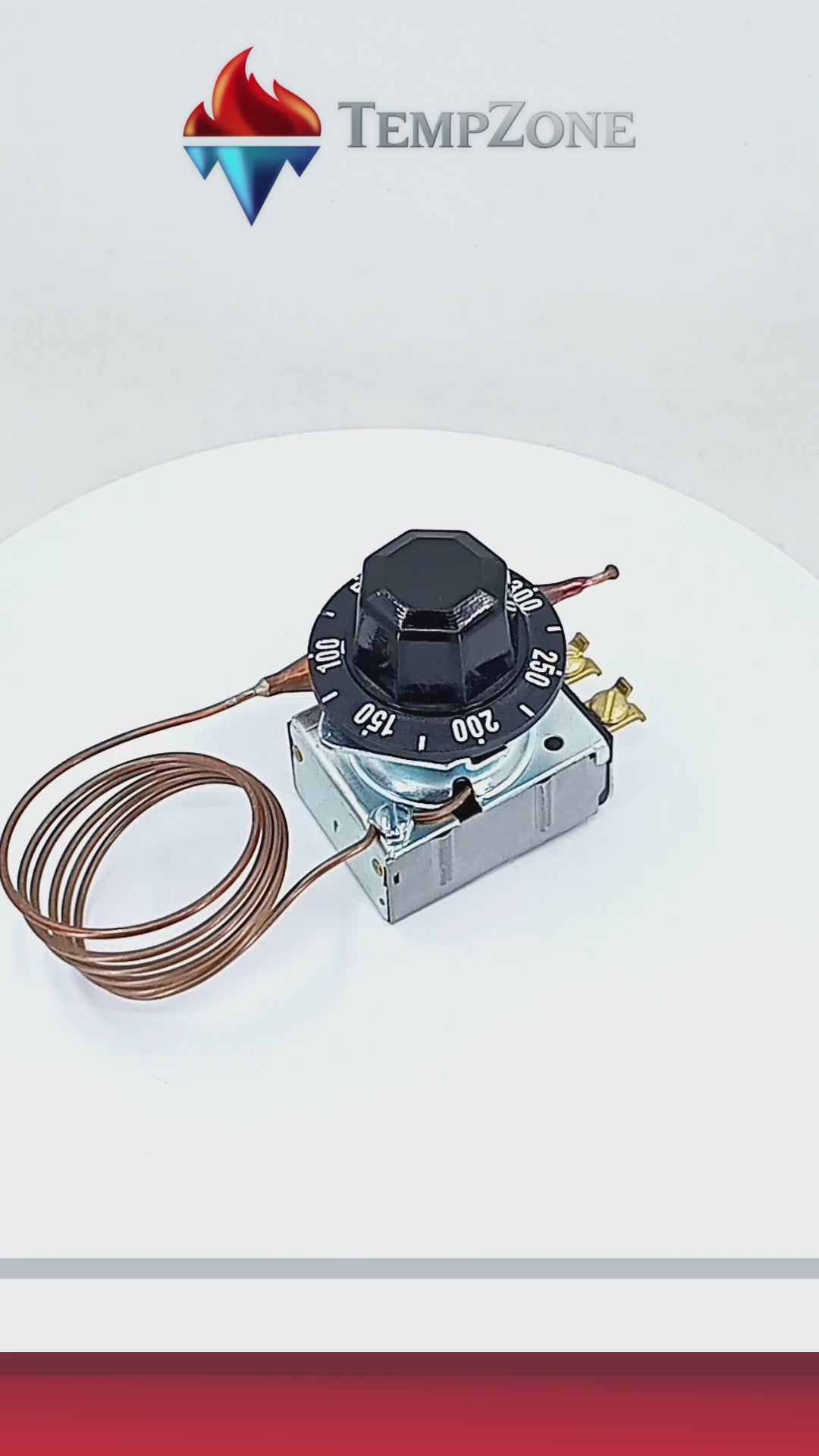 B1050300BC - Robertshaw - Termostato eléctrico tipo B10 50 a 300 BC