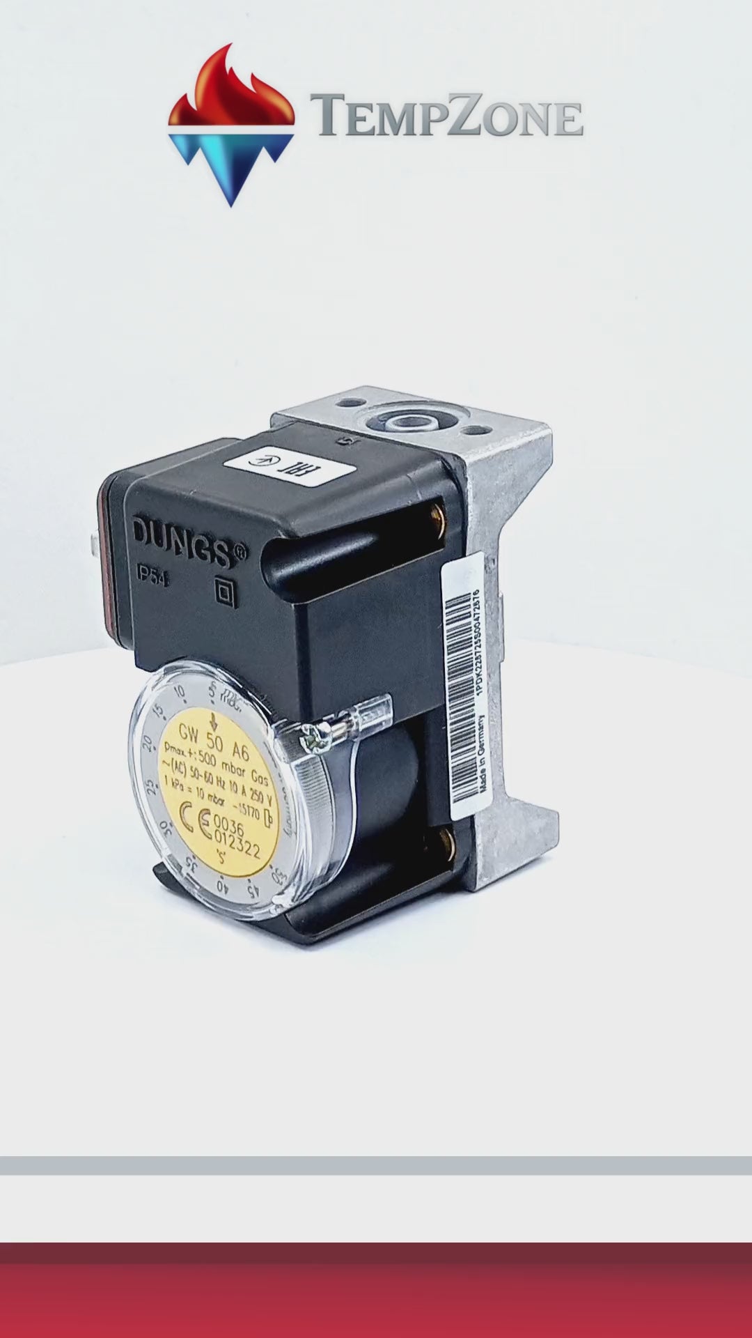 GW-50-A6 - Dungs - Switch de presión para gas 5-50Mb