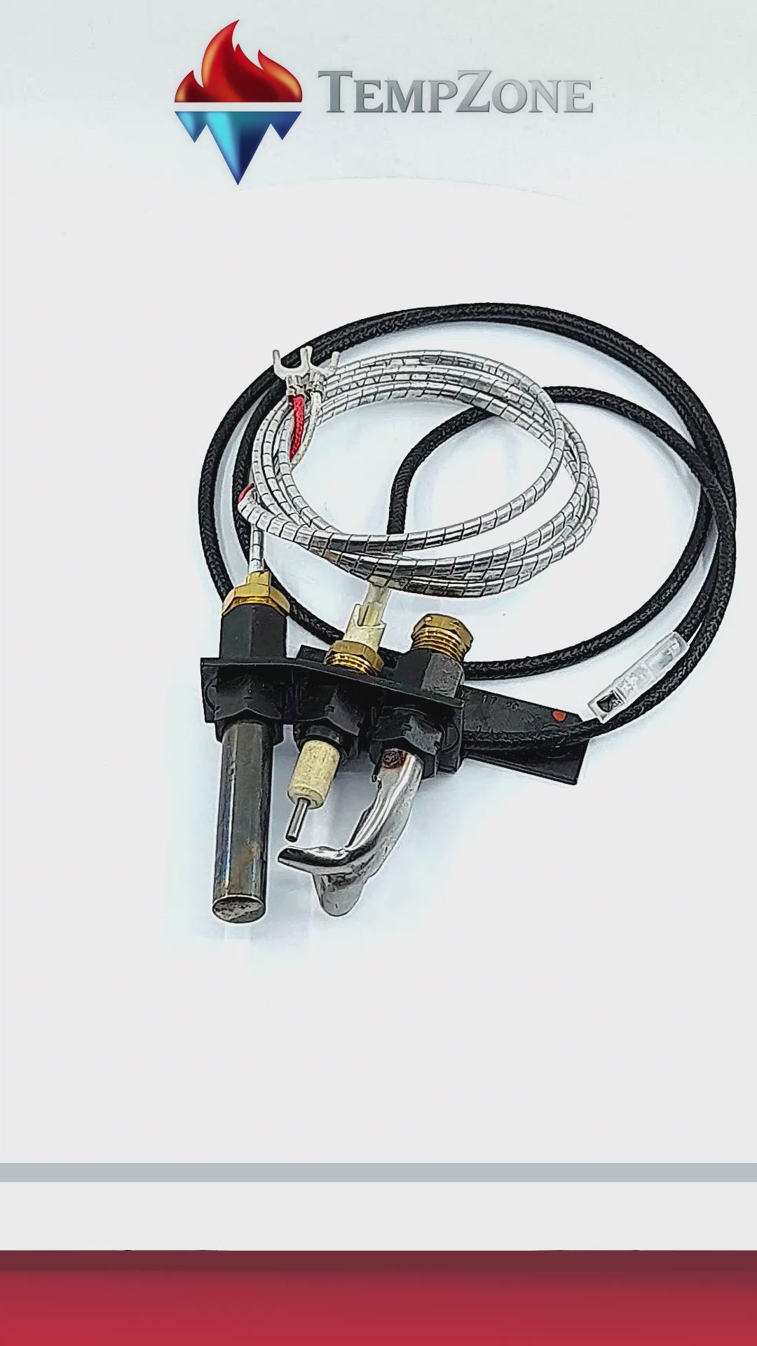 CC-2015 - COOKING CONTROLS - Piloto 2vias Tipo Cuña Electrodo Termopila Universal