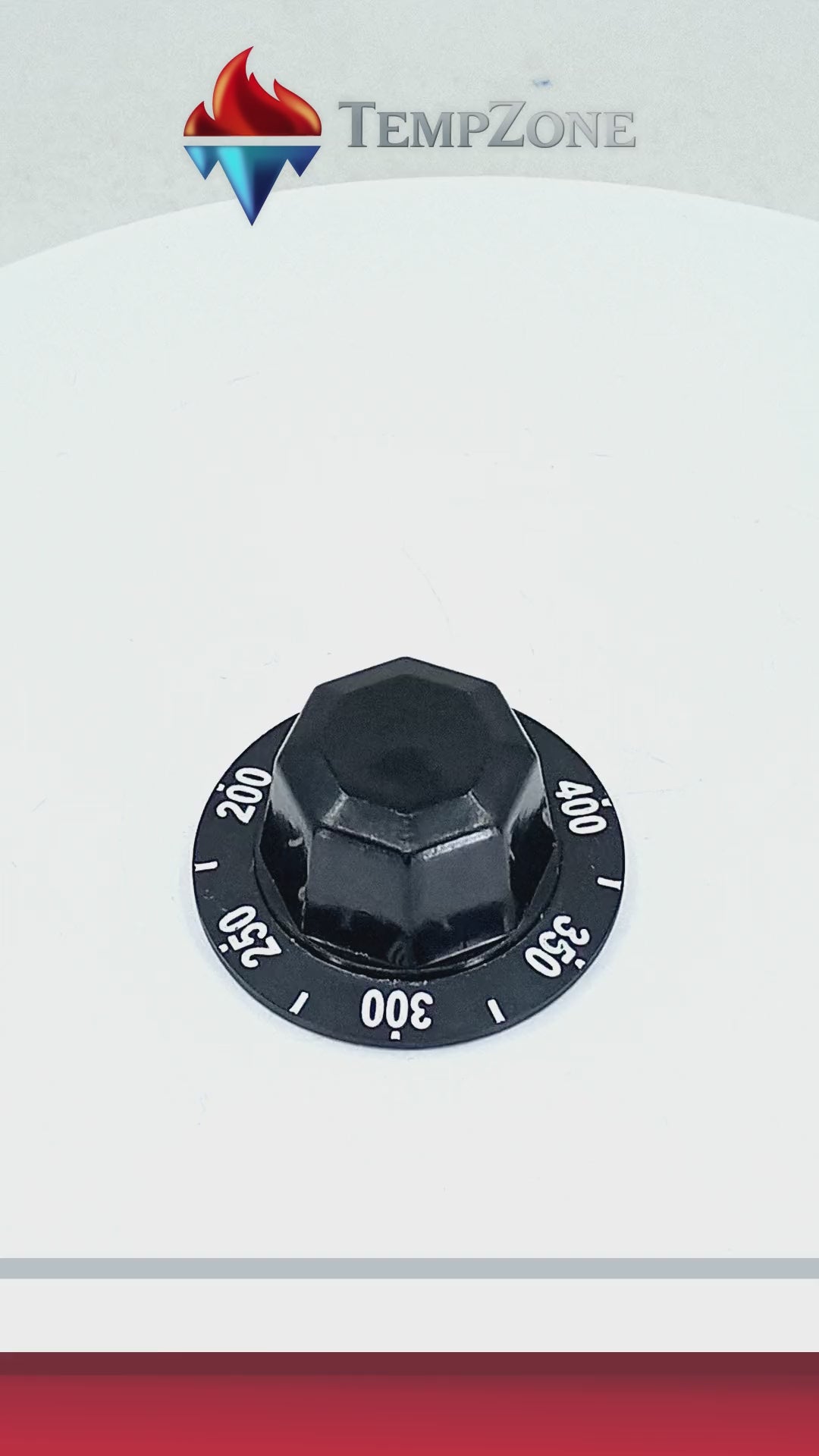 40-458 - Robertshaw - Perilla negra 200 - 400°F