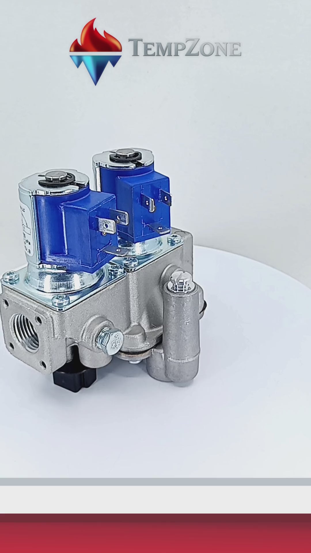 G96HAA-2C REVB - Baso - Valvula con Doble Selenoide operador Combinado y Regulador