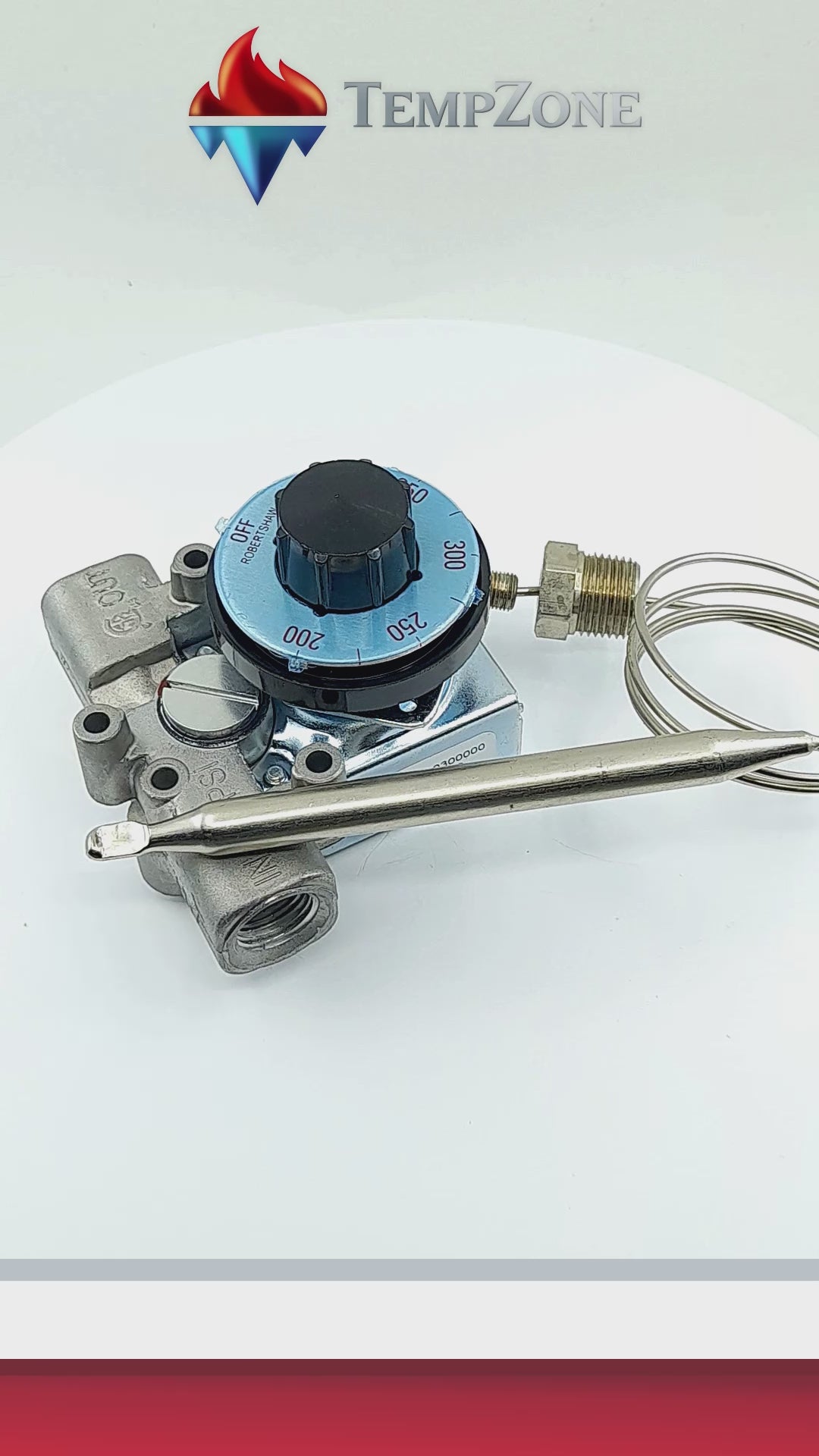 4290-011 - Robertshaw - Termostato paso de gas tipo GS rango 200 - 400°F
