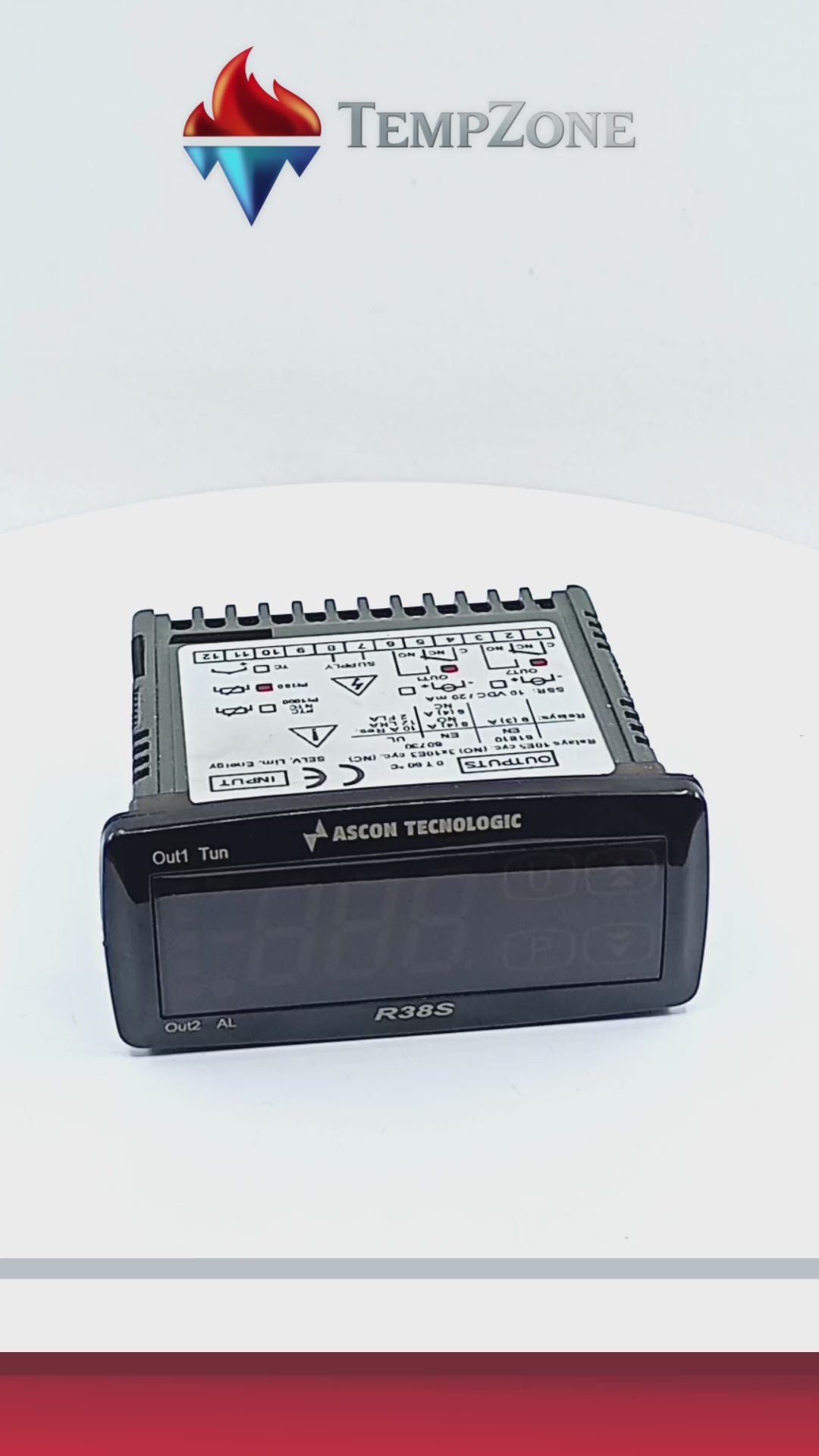R38S-HARRB-A-S - Coel - Termostato de Proceso Digital  100 a 240 Vac
