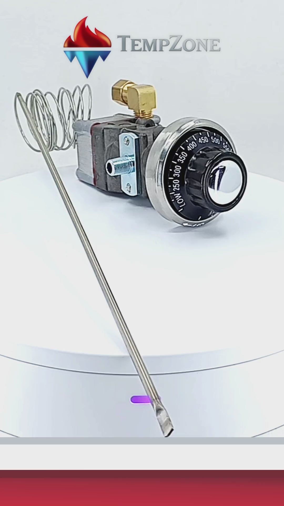 03B00022 - Alpha Brass - Termostato mecanico sin accesorios  ABJ, 550F