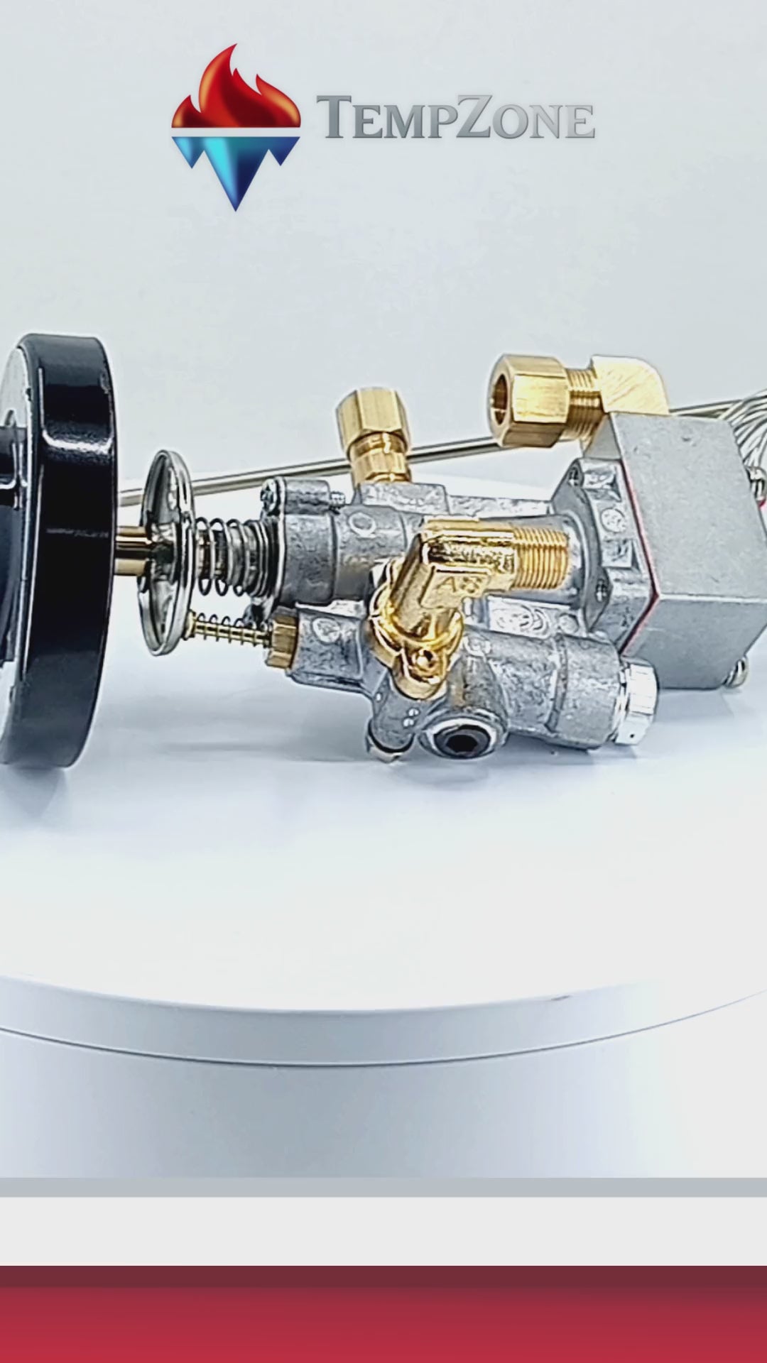 03A00068 - Alpha Brass - Termostato Para Horno Coriat Rango 300°c Con Accesorios