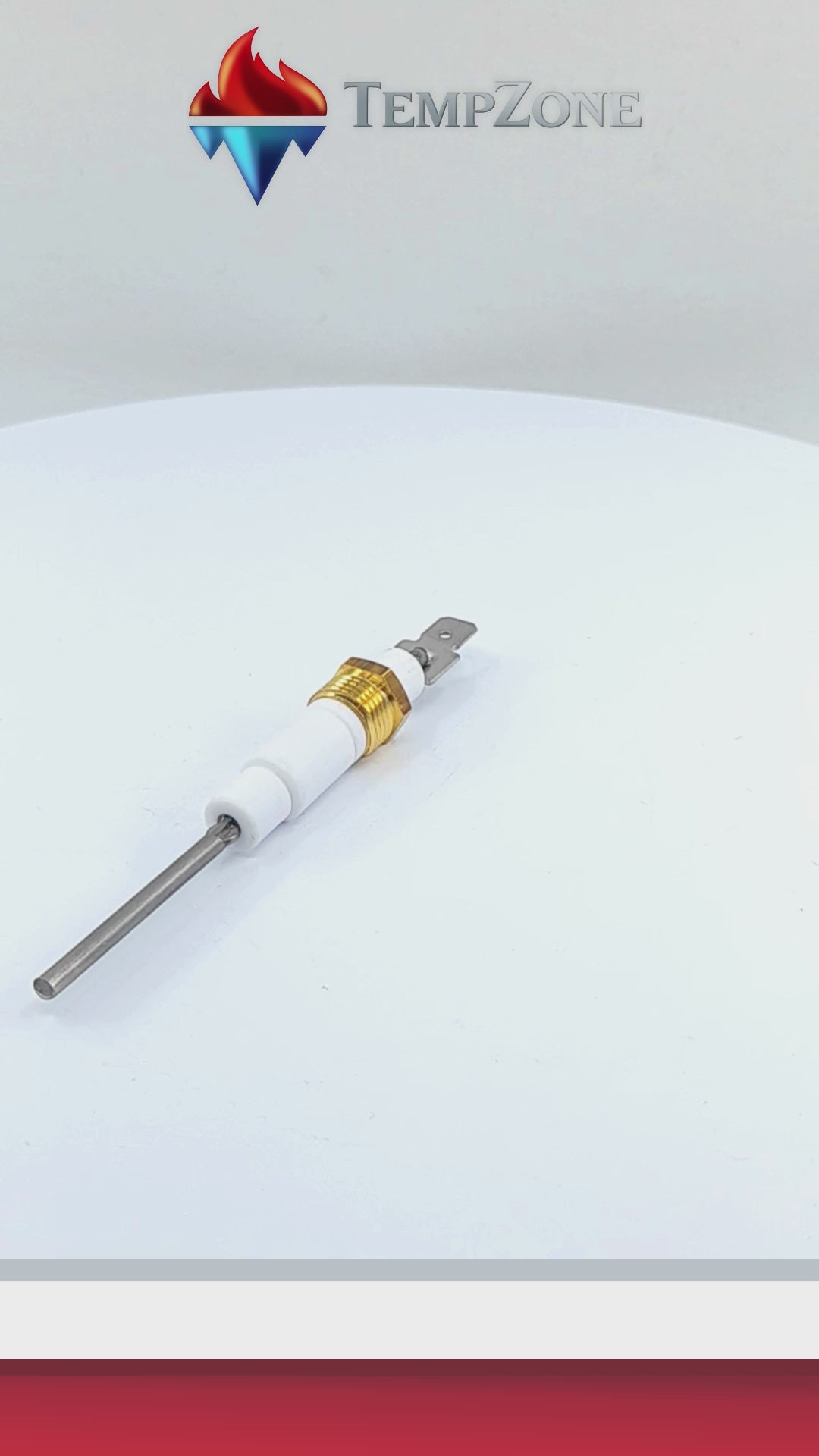 Y75AA-4C - Baso - Sensor de Flama  1-3/8"L conector recto ¼