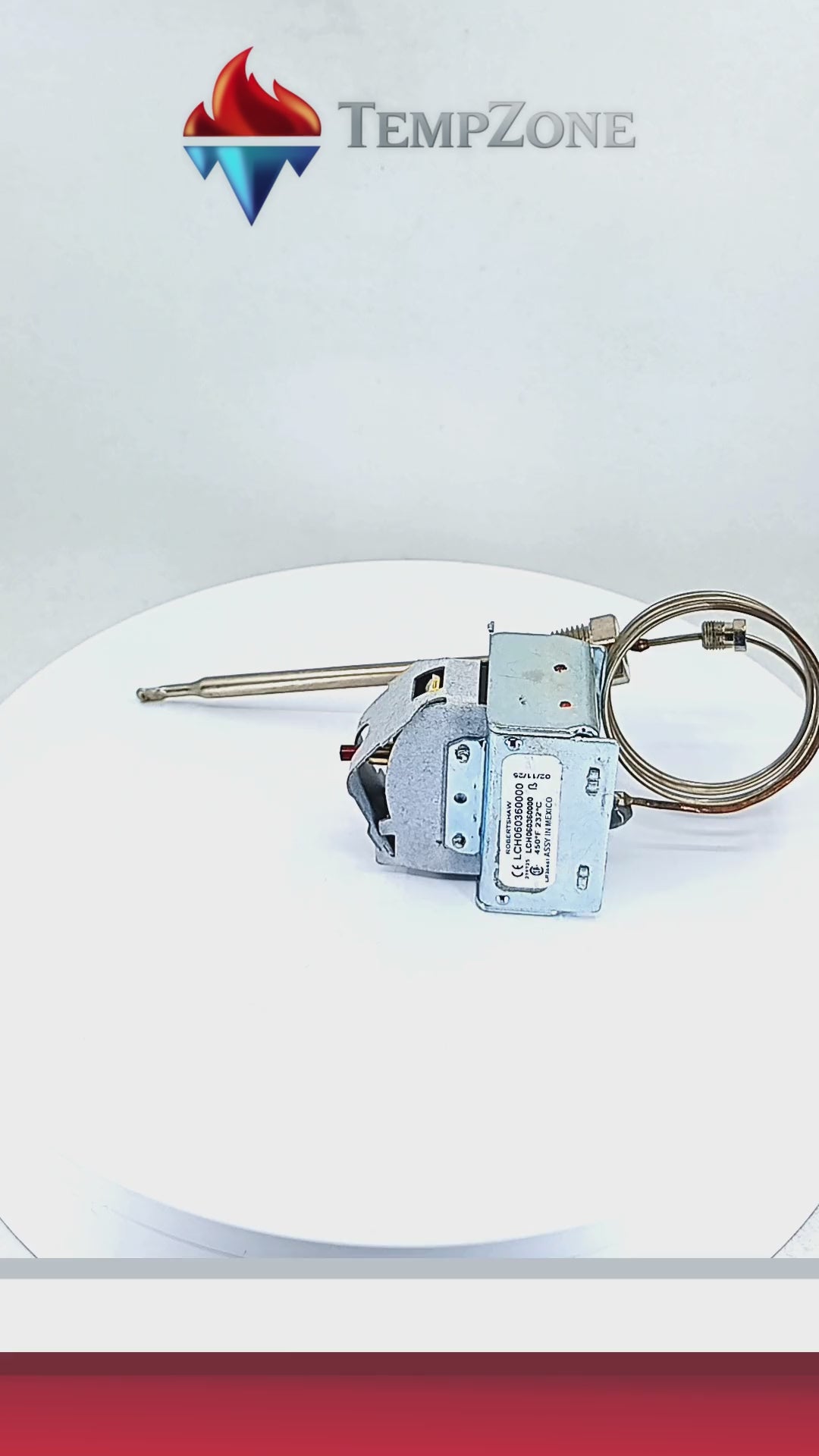 LCH060360000 - Robertshaw - Hi-limit manual 450°F