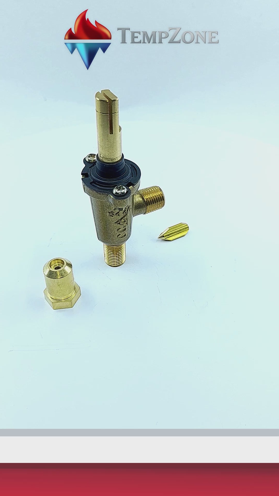 4626-002 - Robertshaw - Válvula para estufa con traba para girar