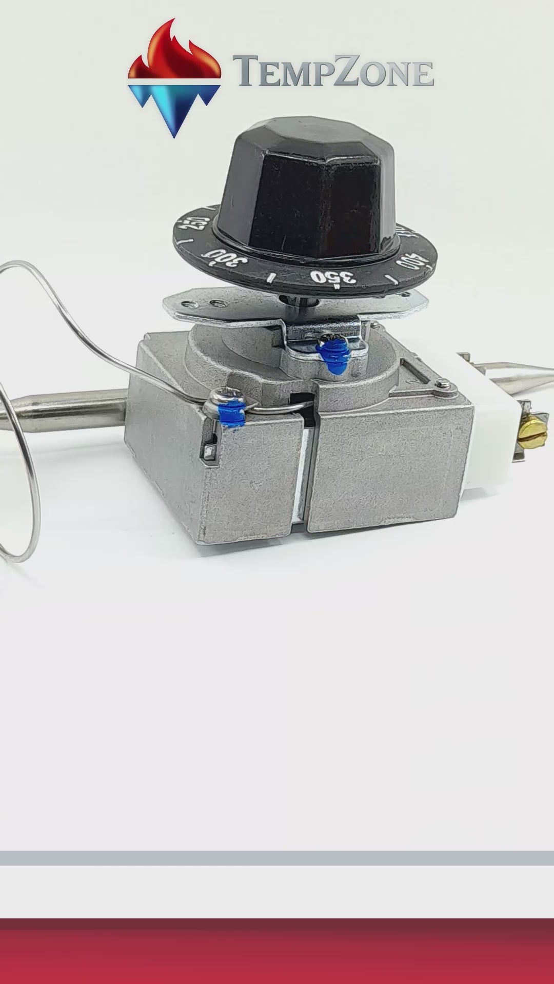 CC-1056 - Cooking Controls - Termostato Milivolts Universal Rango 200-400°F  , 3/8 Npt