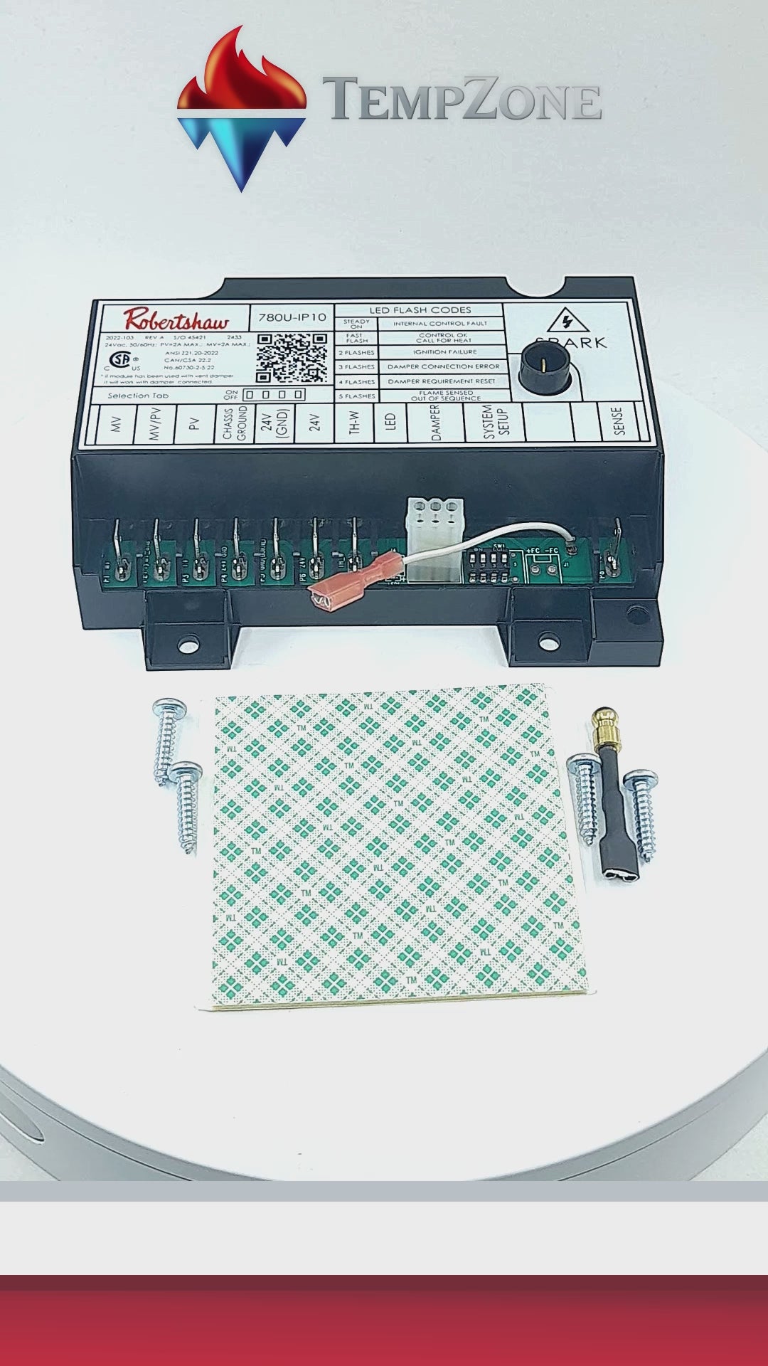 780U-IP10 - Robertshaw - Modulo Ignición Universal Piloto Intermitente