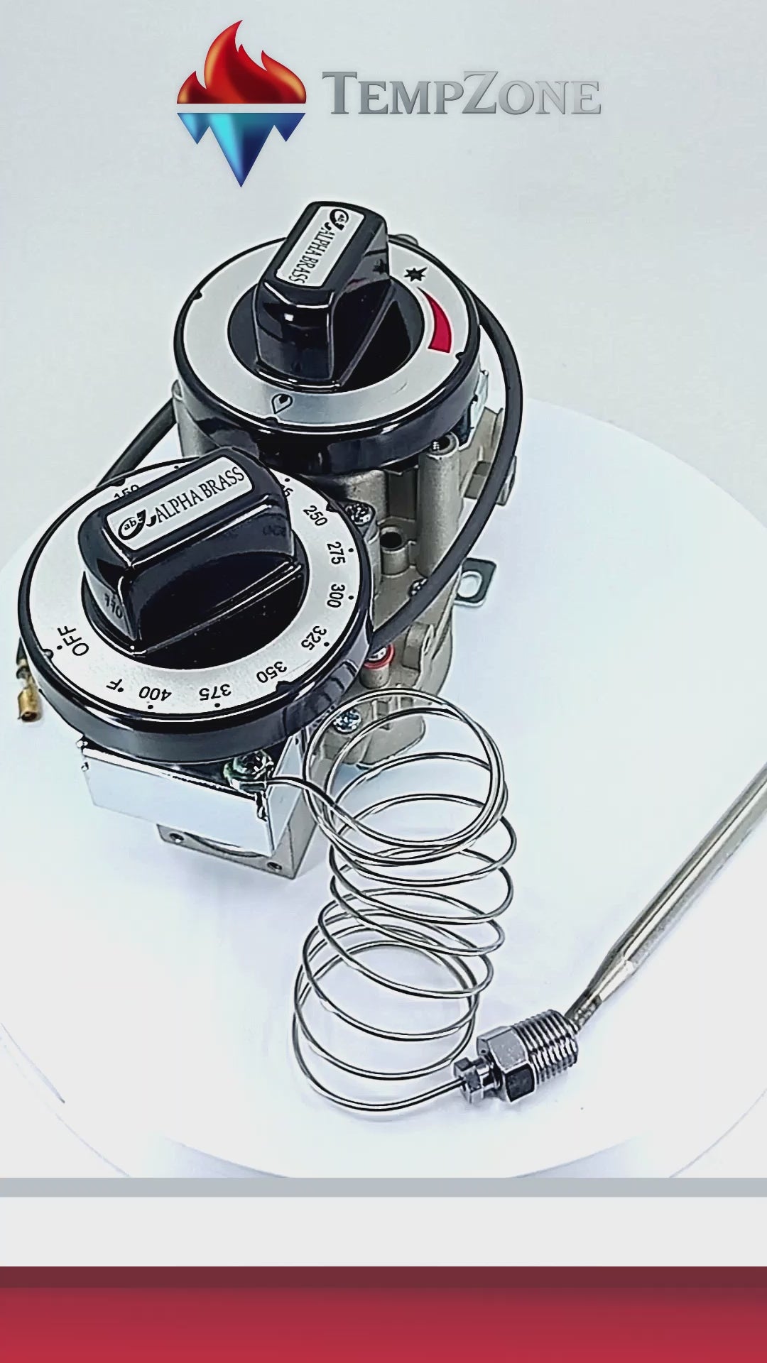 CC-1013 - Cooking Controls - Conjunto válvula termostato y encendido 1/2" npt gas lp