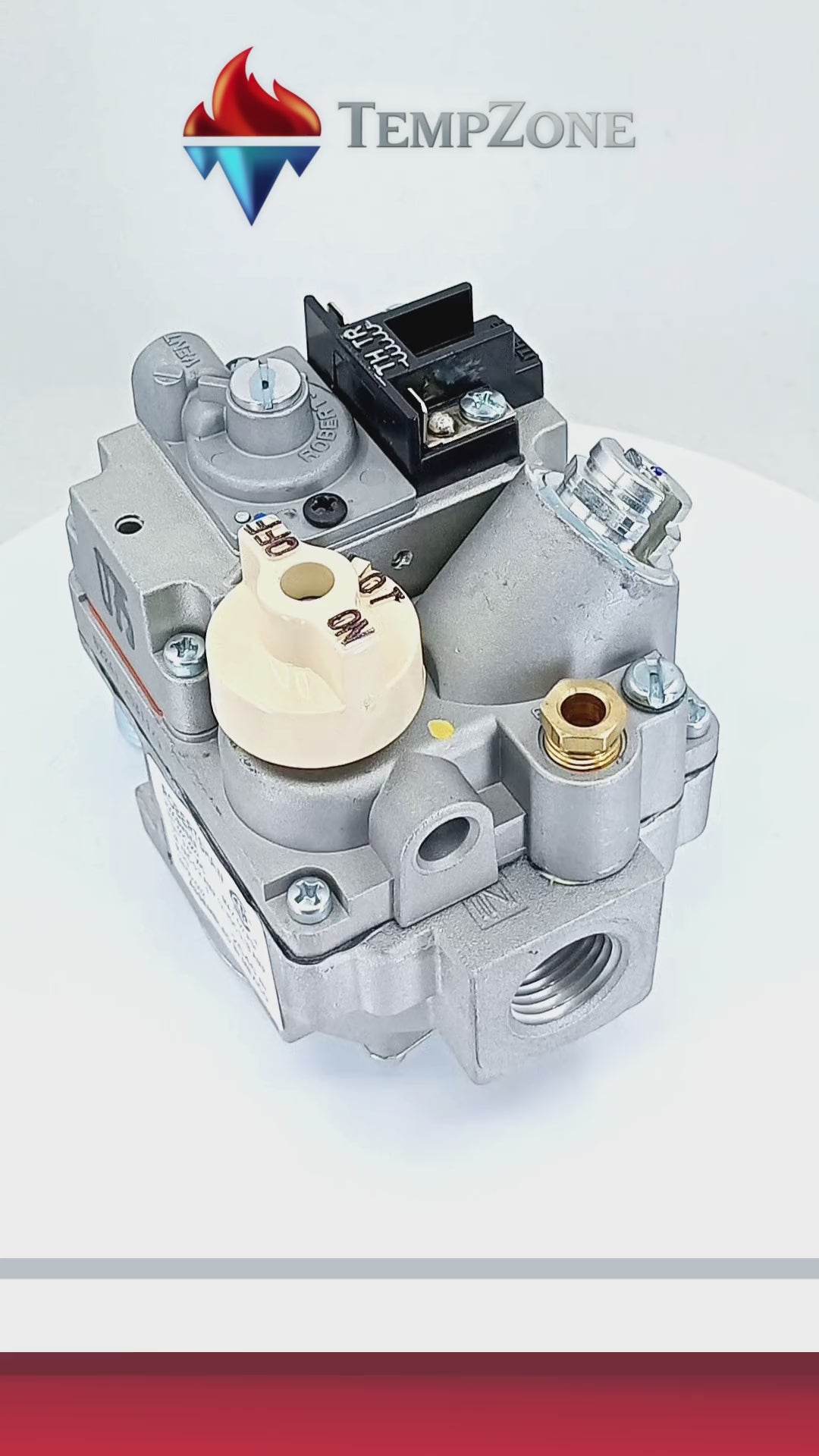 700-409 - Robertshaw - Válvula de gas combinada de 1/2" x 1/2" (240.000)
