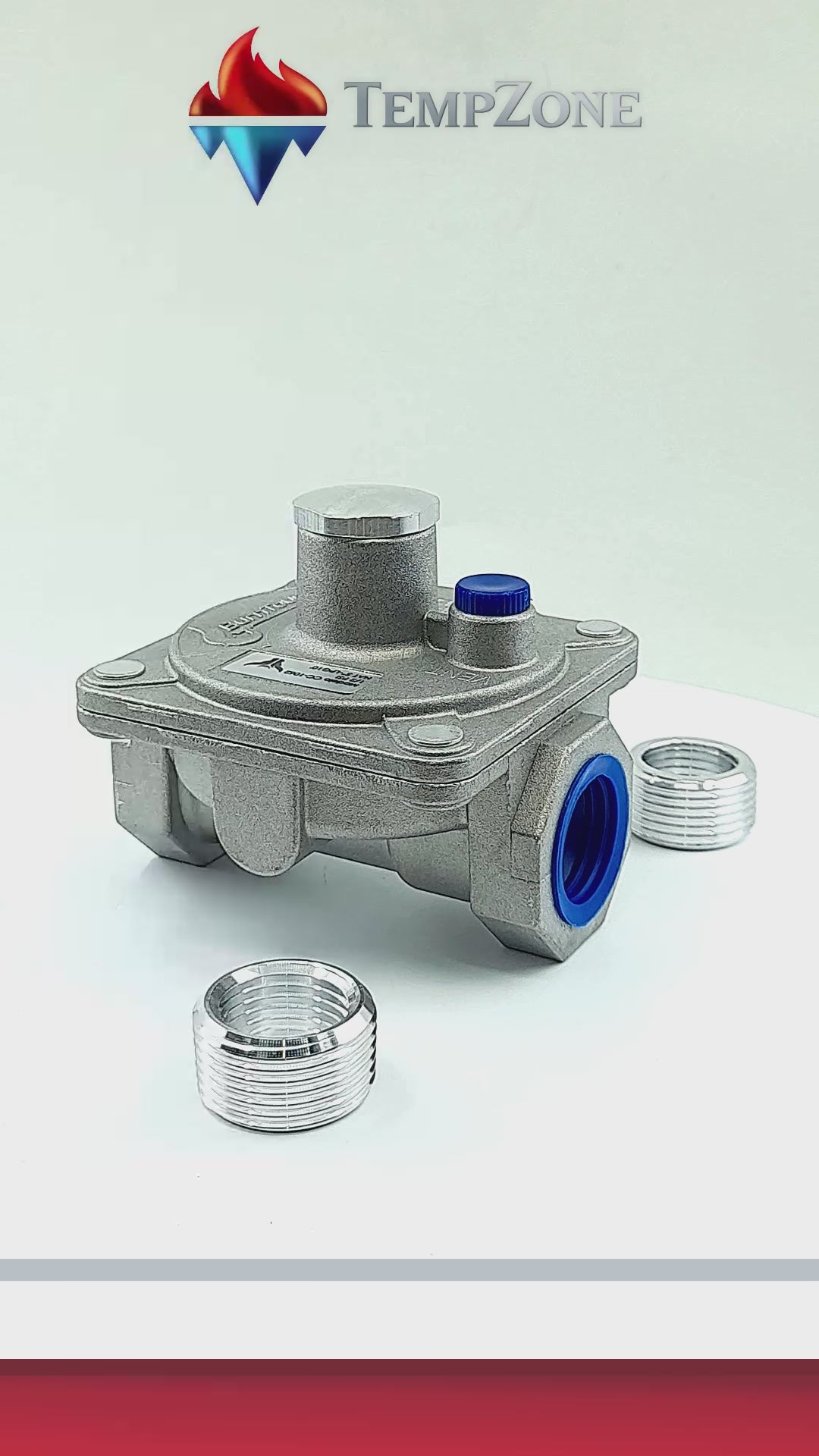 CC-1062 - Cooking Controls - Regulador Gas Natural y LP diamtero 3/4 Npt