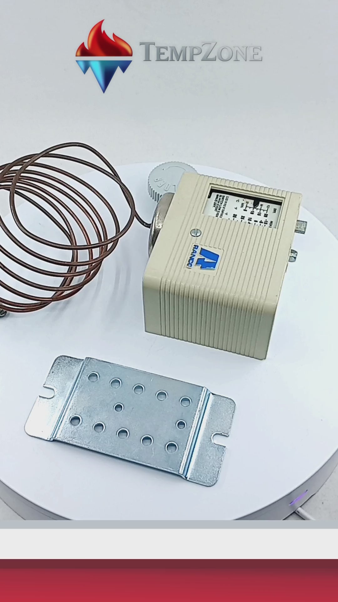 O10-1408 - Ranco - Control de refrigeración con capilar de bulbo remoto de 72 (-15 a 40 F)