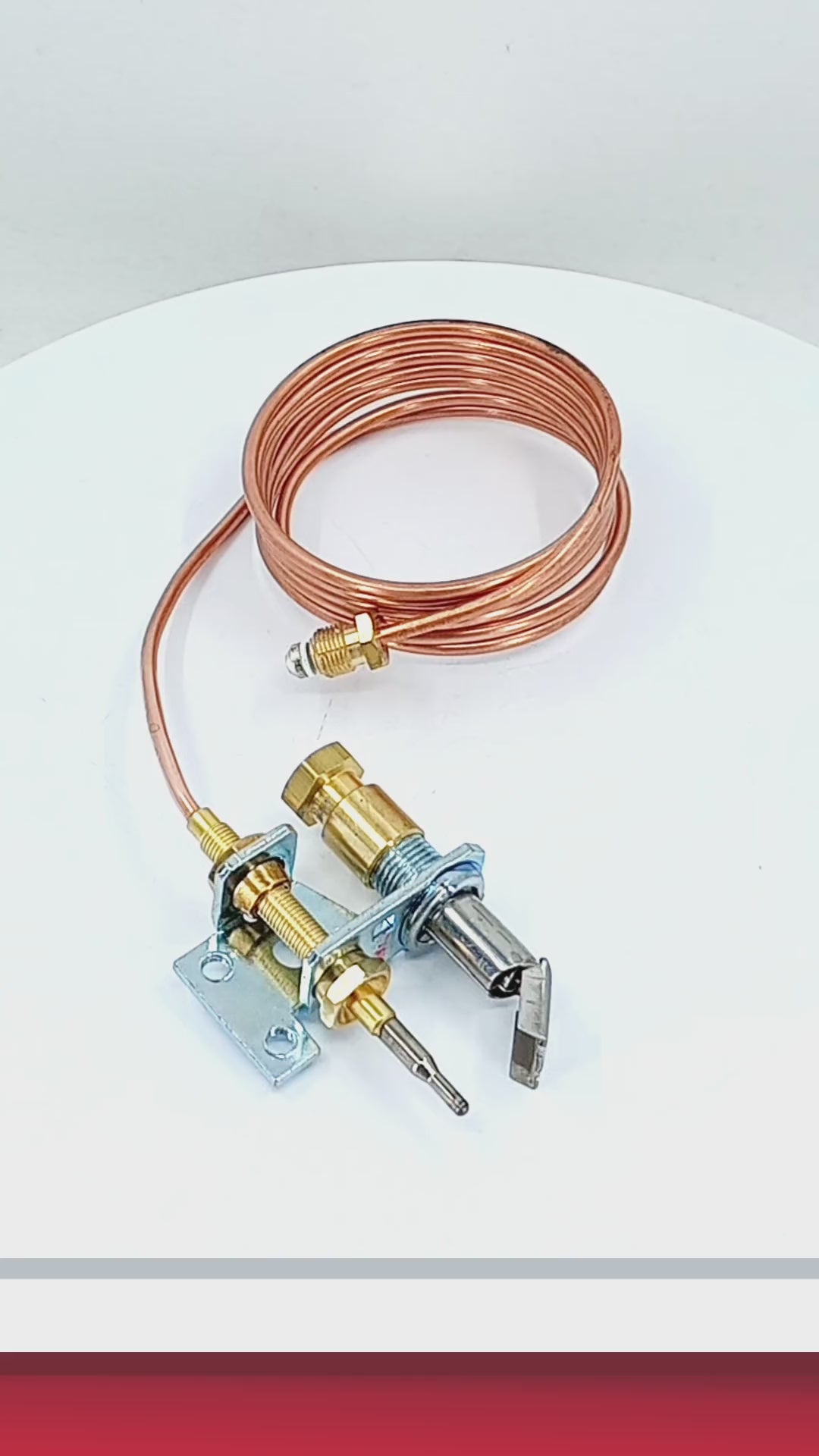 CC-2013 - Cooking Controls - Piloto 1 vía tipo uña lp con termocople de 1 mto conexión 11/32